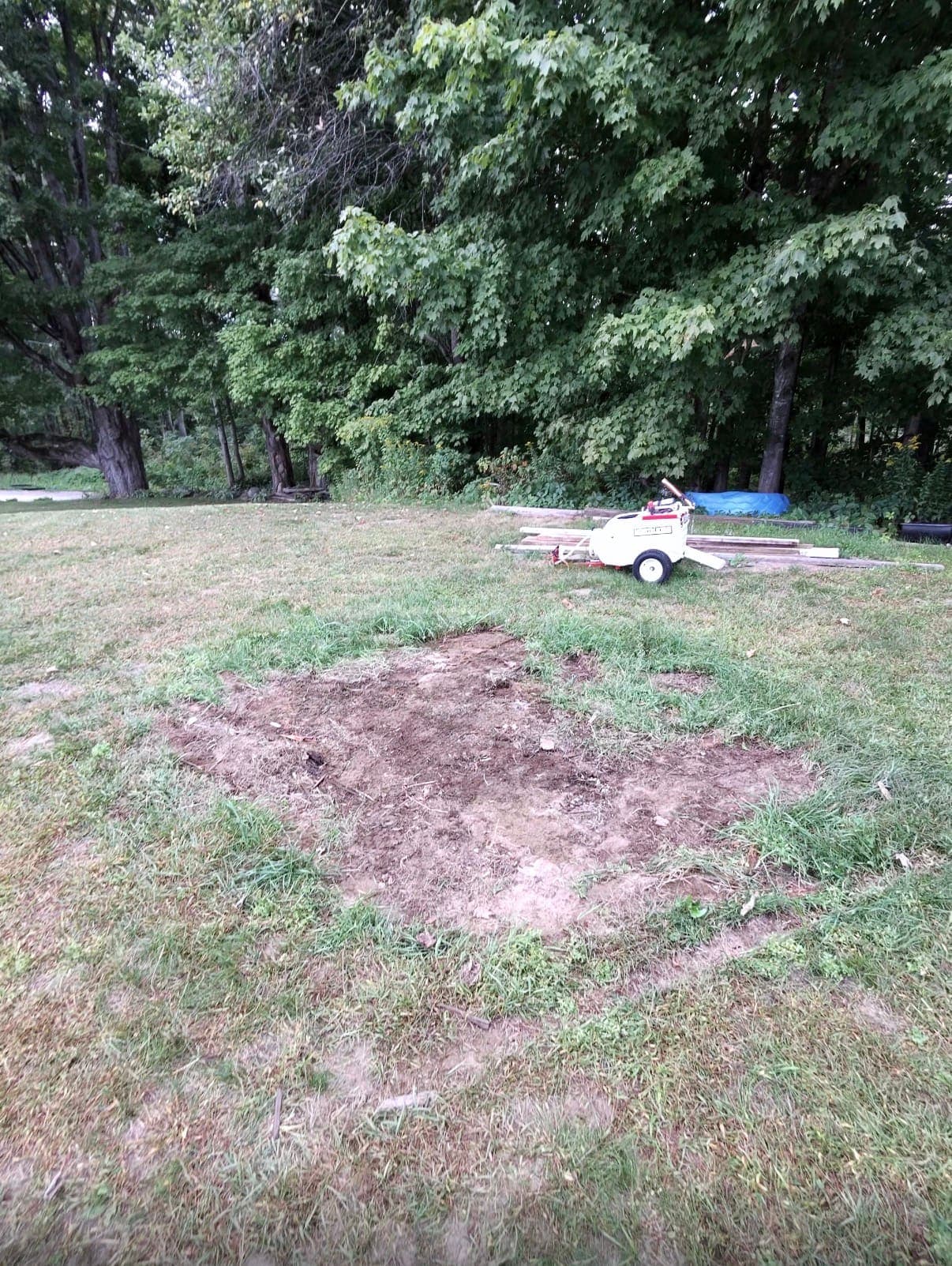 After — Junk pile cleanout Haul or Nothing Vermont job